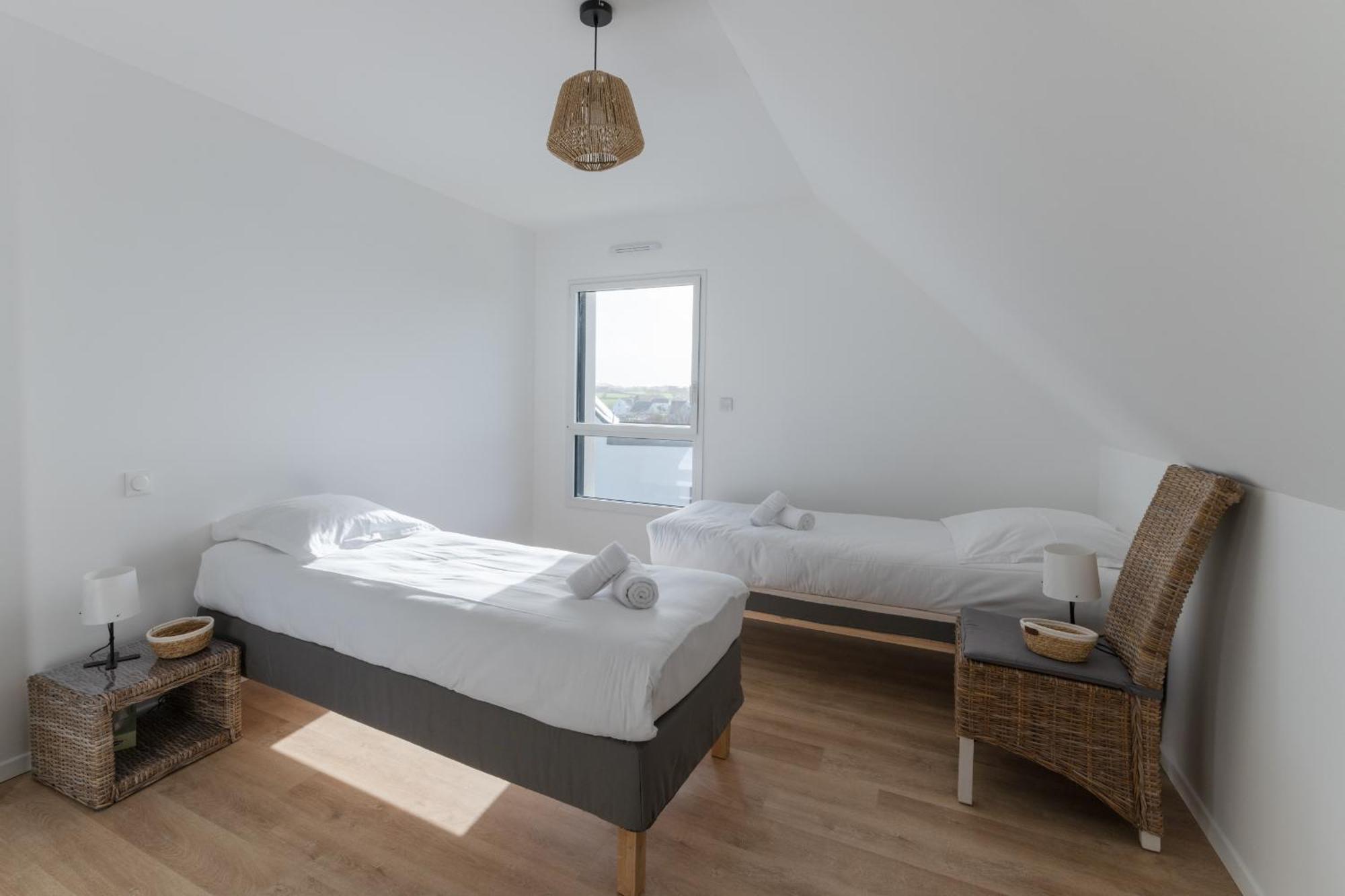 Ty Nevez - Jolie Maison Neuve Avec Petite Vue Mer Saint-Pabu  Exterior foto