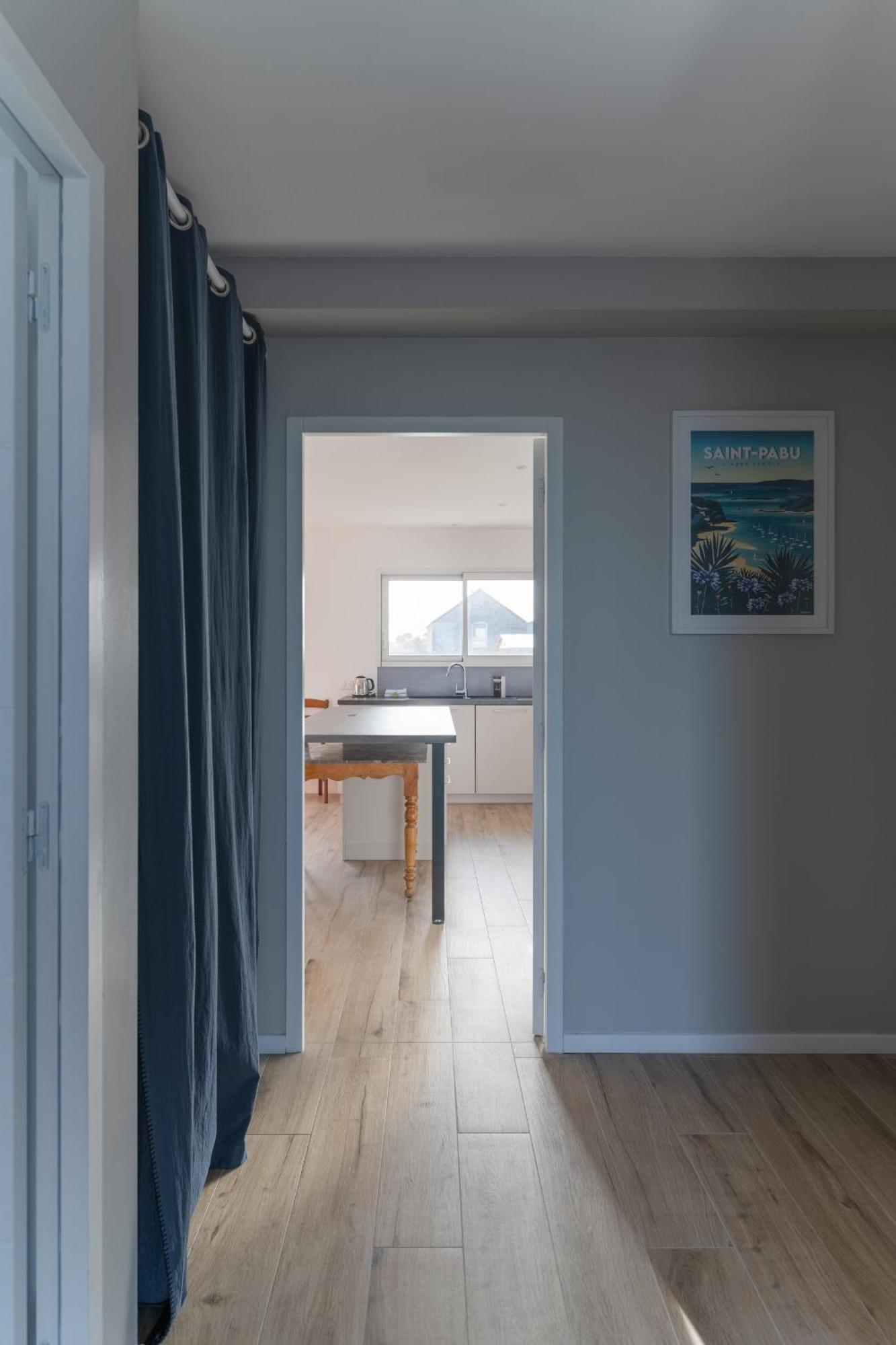 Ty Nevez - Jolie Maison Neuve Avec Petite Vue Mer Saint-Pabu  Exterior foto
