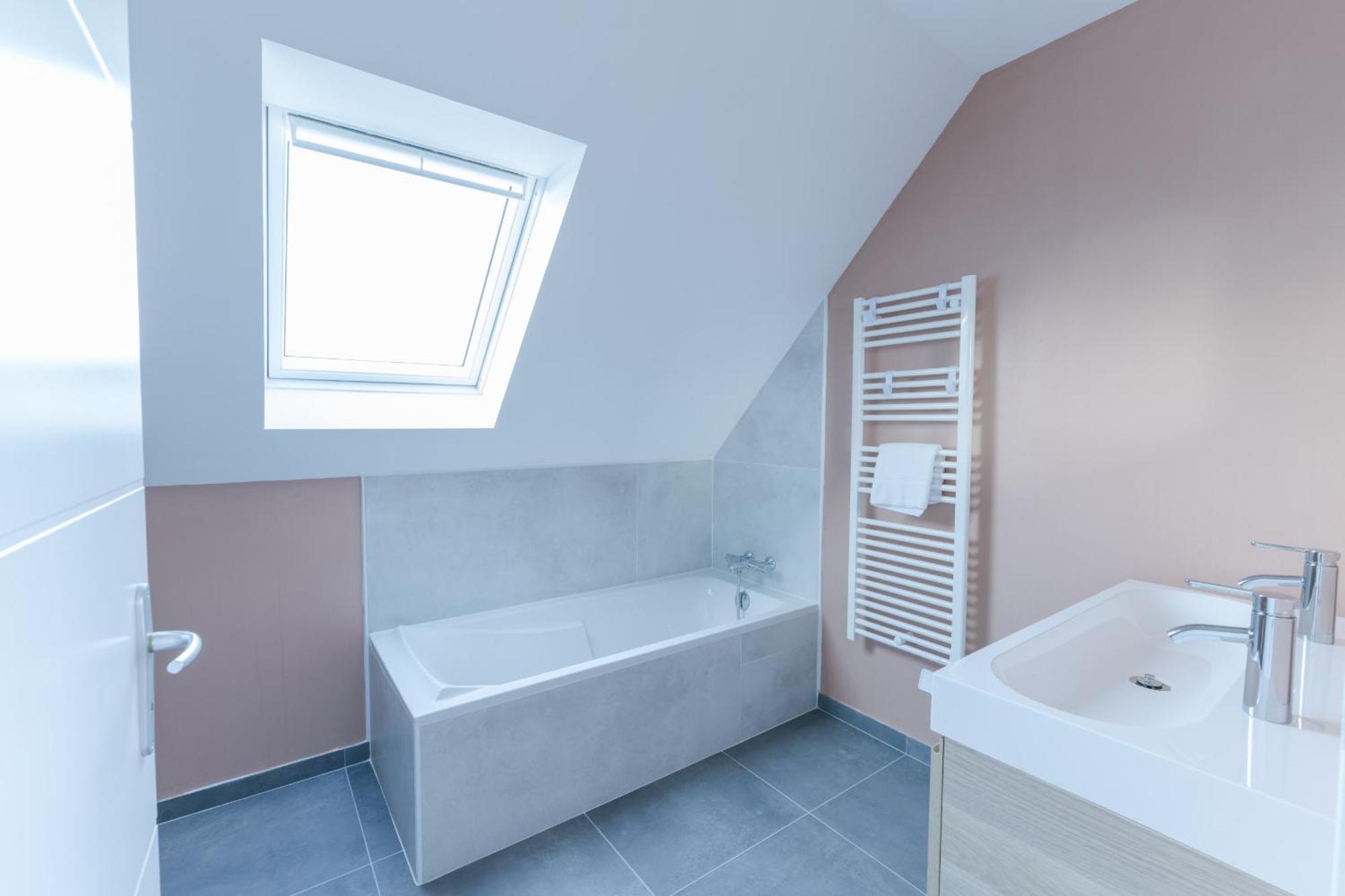 Ty Nevez - Jolie Maison Neuve Avec Petite Vue Mer Saint-Pabu  Exterior foto