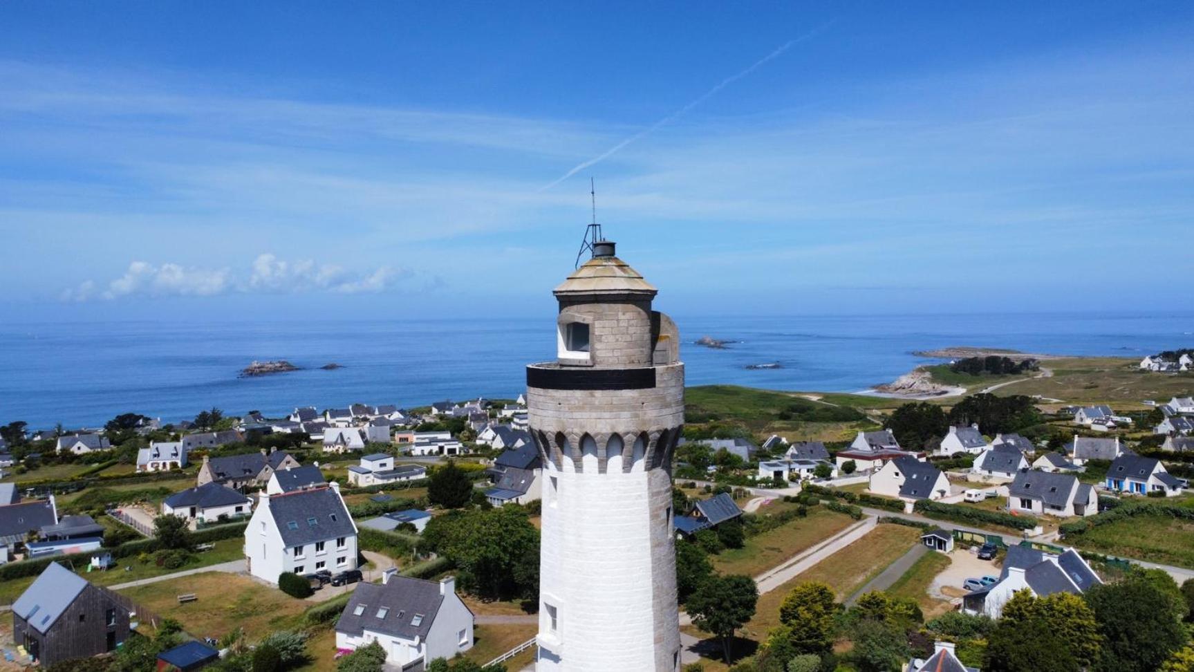 Ty Nevez - Jolie Maison Neuve Avec Petite Vue Mer Saint-Pabu  Exterior foto