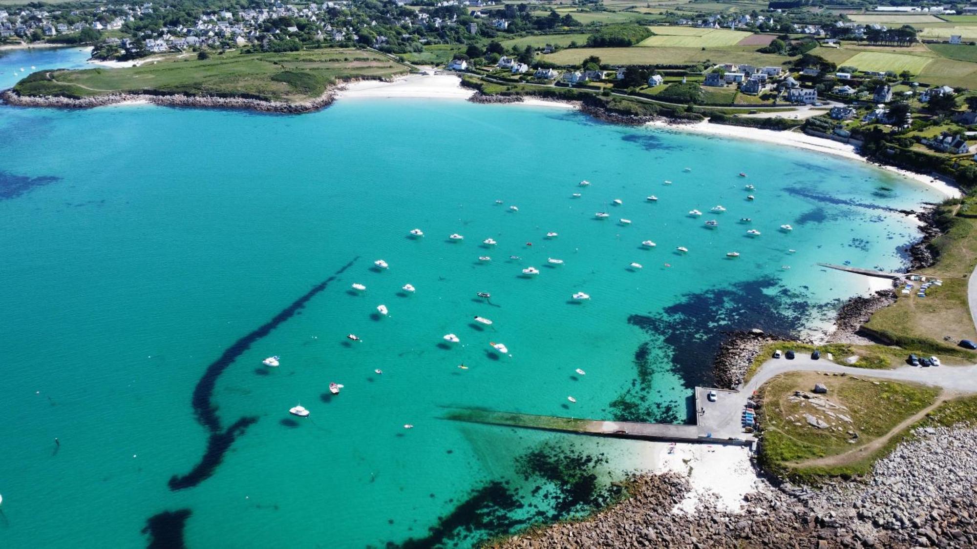 Ty Nevez - Jolie Maison Neuve Avec Petite Vue Mer Saint-Pabu  Exterior foto