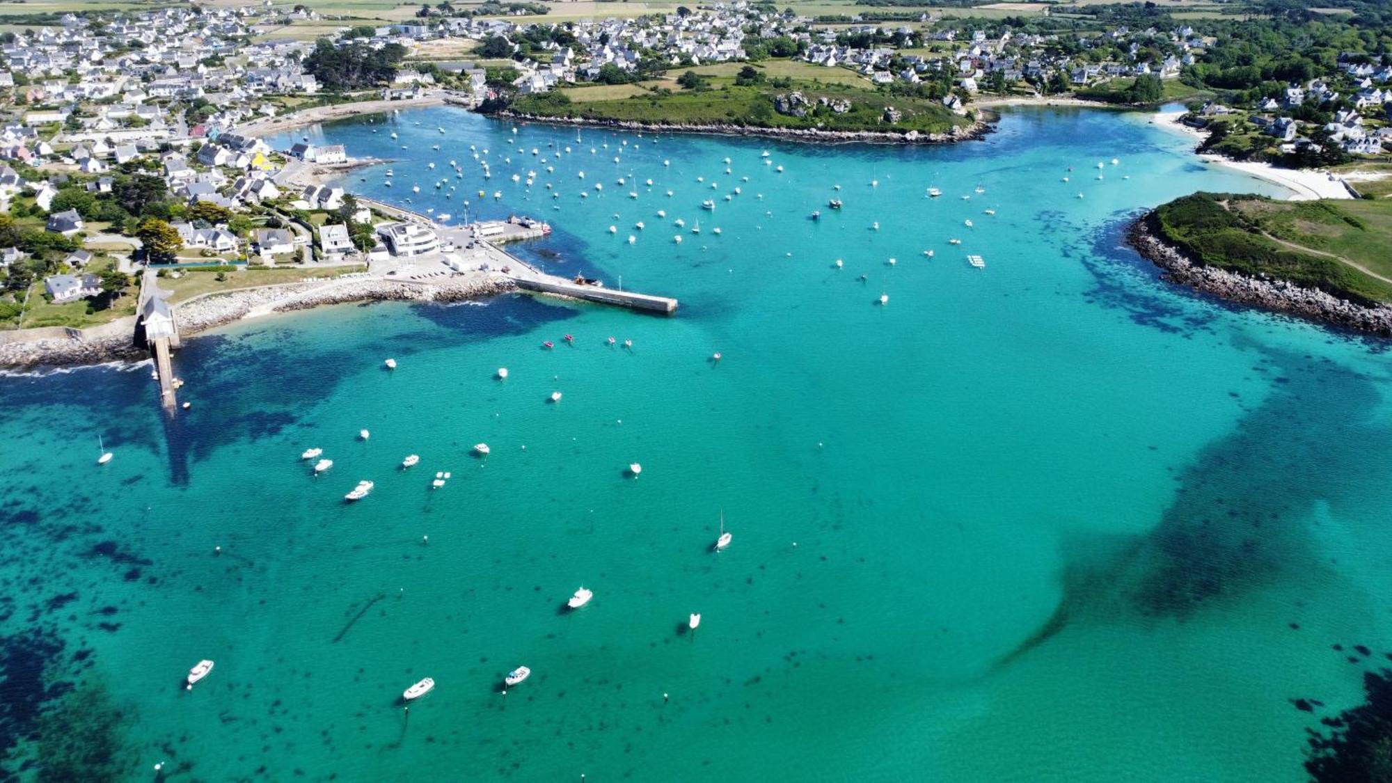 Ty Nevez - Jolie Maison Neuve Avec Petite Vue Mer Saint-Pabu  Exterior foto